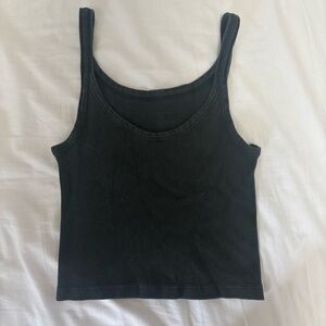 Dark Green Brandy Melville Tank Top
